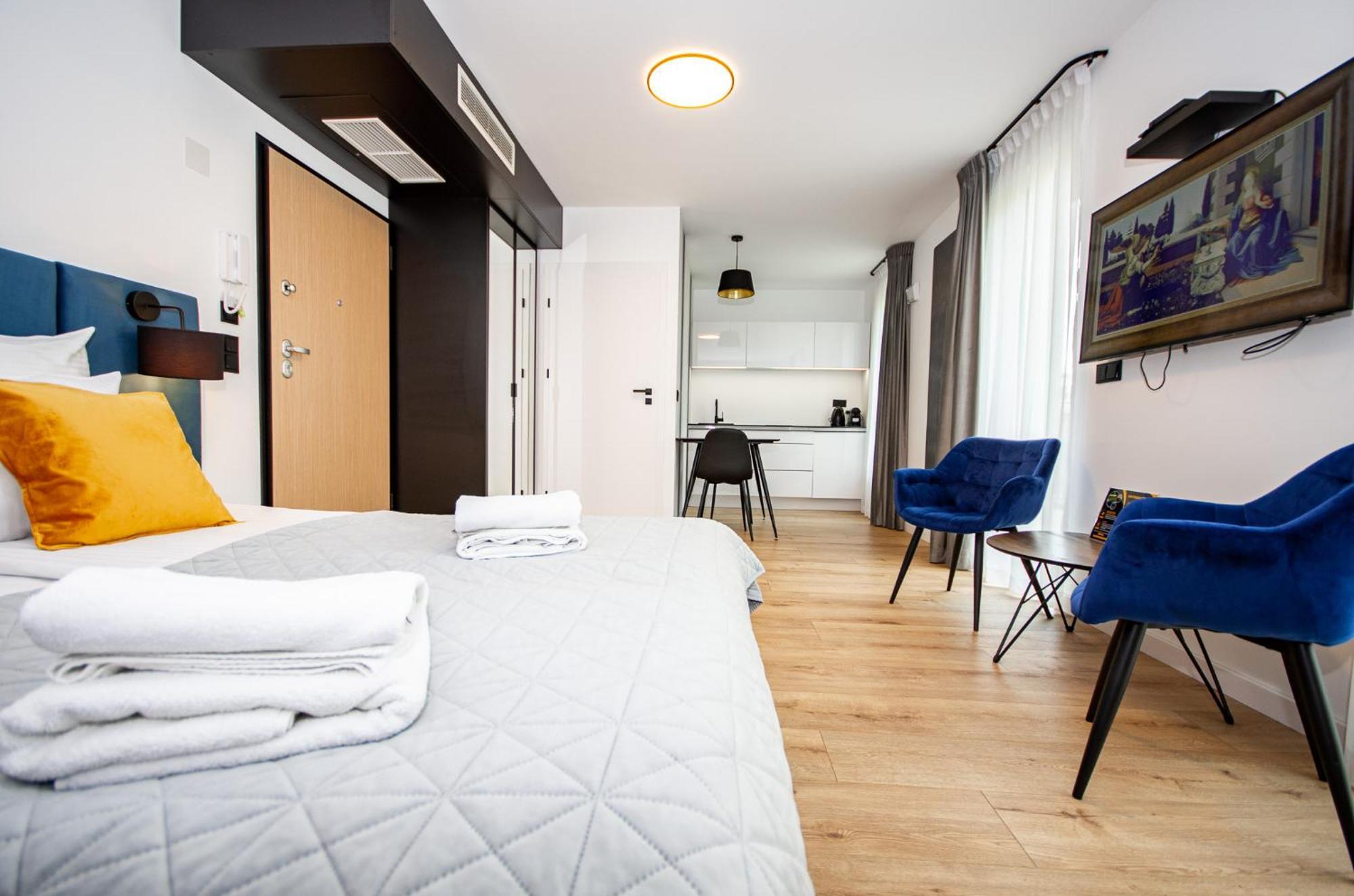 Inpoint Apartments G15 Near Old Town & Kazimierz District & Parking Option Kraków Rum bild