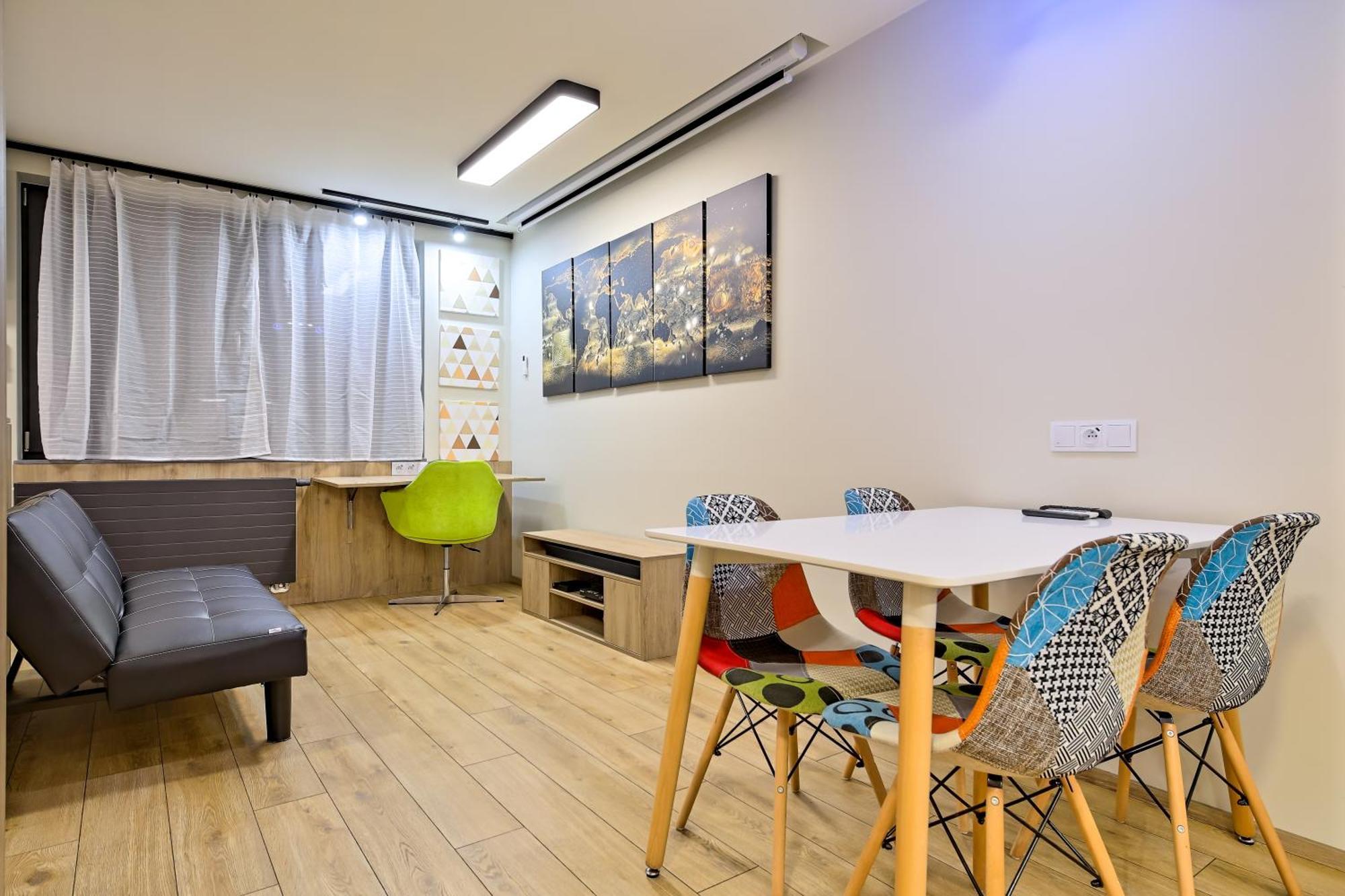 Inpoint Apartments G15 Near Old Town & Kazimierz District & Parking Option Kraków Rum bild