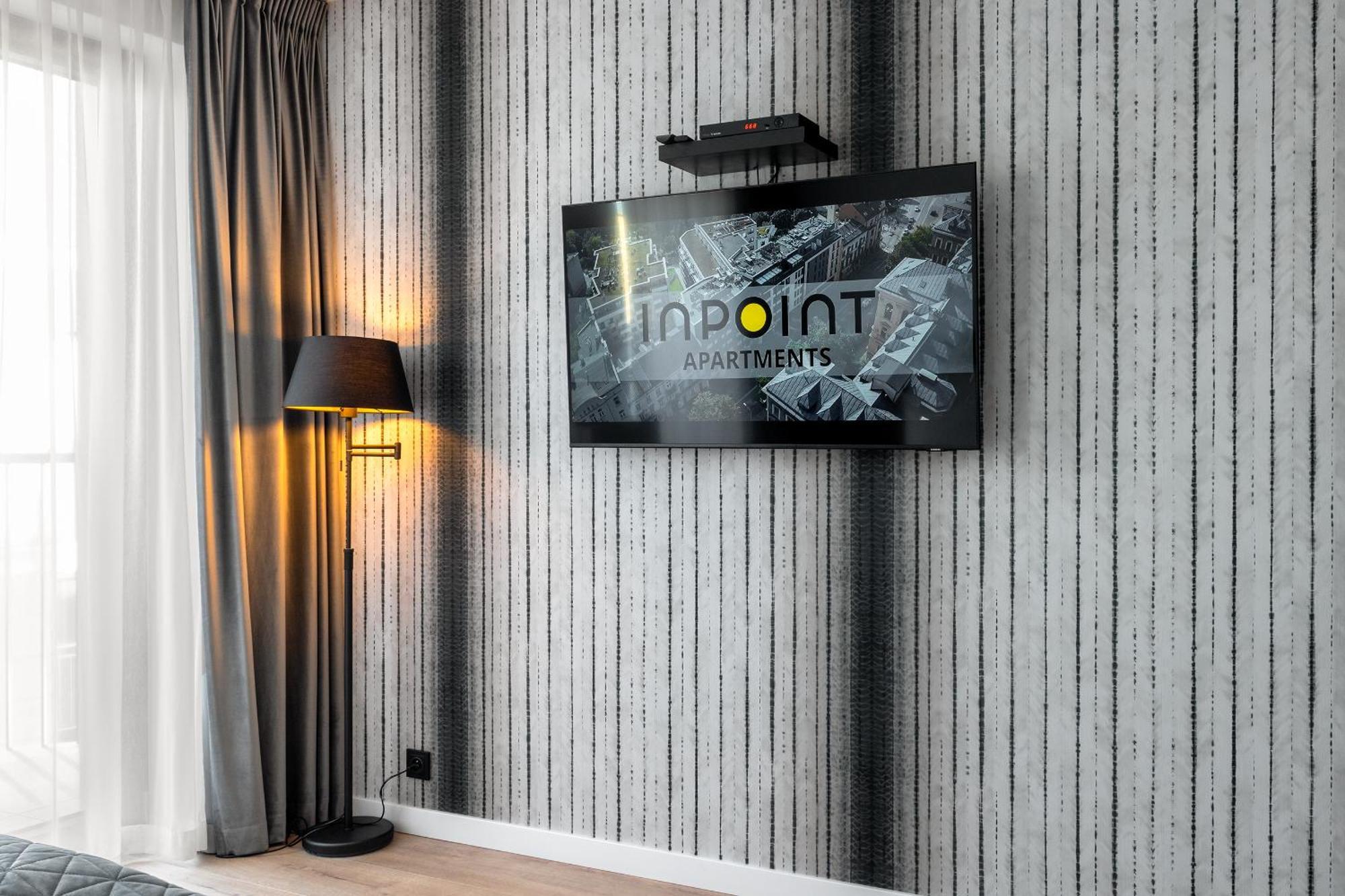 Inpoint Apartments G15 Near Old Town & Kazimierz District & Parking Option Kraków Rum bild